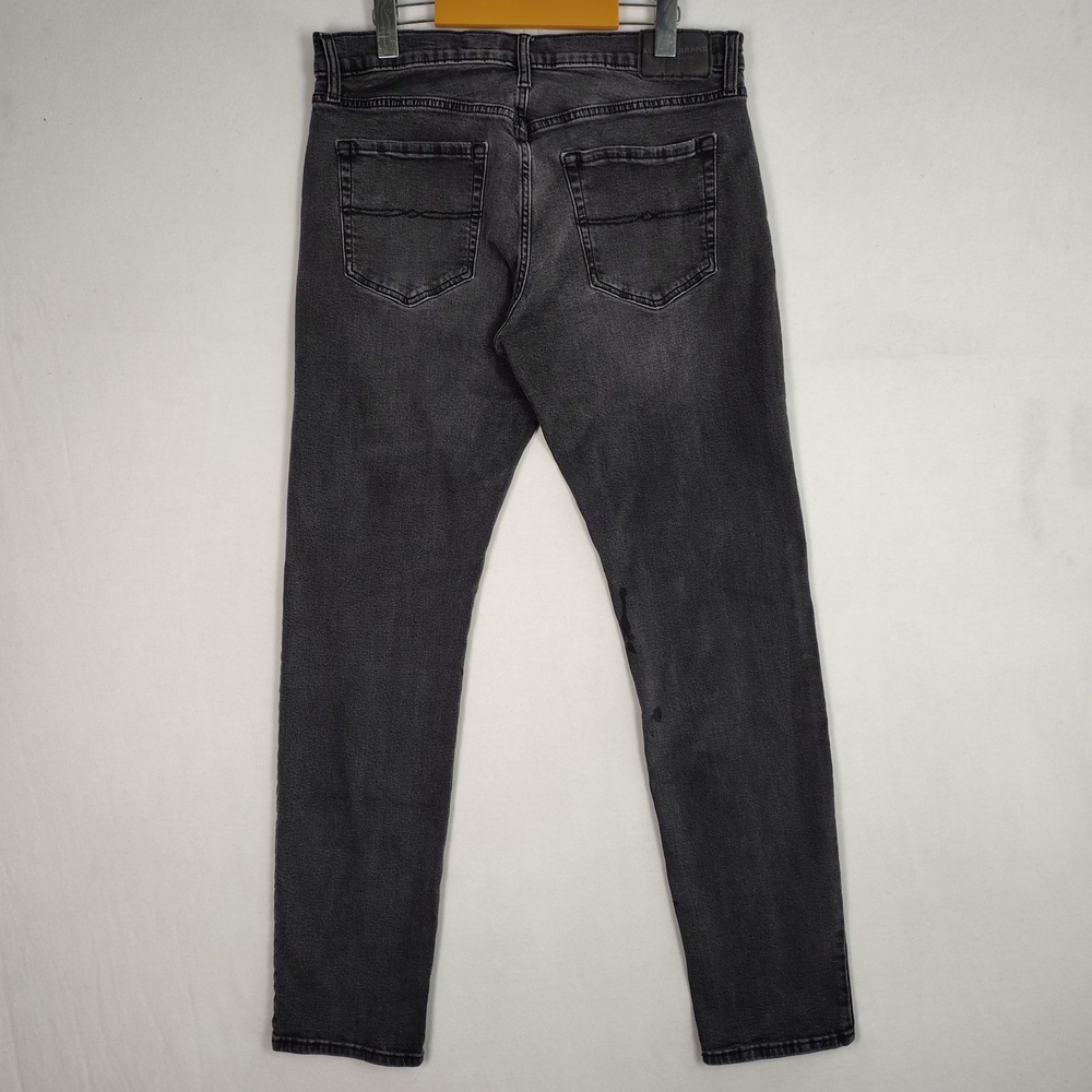 Lucky Brand 110 Slim Jeans Mens 34x32 Faded Black Denim Pants 73023 - Picture 6 of 8